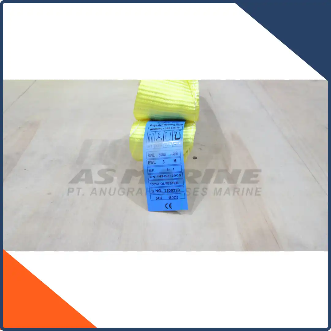 Webbing Sling Belt / Tali Angkat 3 Ton x 2 Meter Safesling